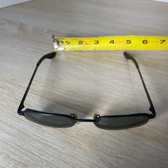 Vintage Ray-Ban B&L W2191 Sunglasses FRAMES ONLY Black Metal READ - Picture 4 of 11